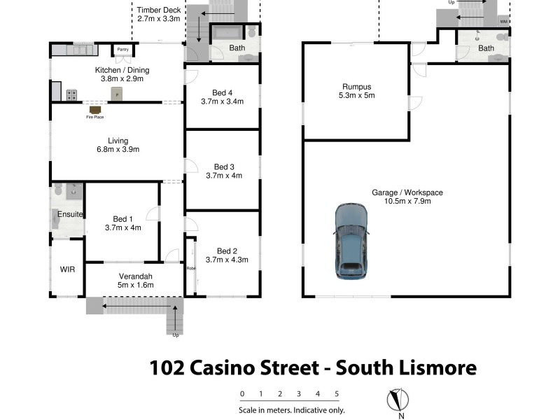 102 Casino Street, South Lismore NSW 2480 Floorplan