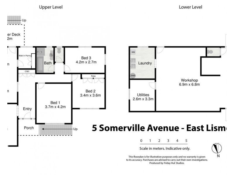 5 Somerville Avenue, East Lismore NSW 2480 Floorplan