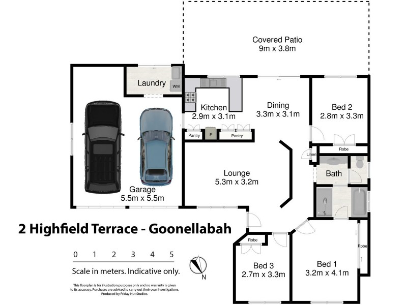 2 Highfield Terrace, Goonellabah NSW 2480 Floorplan