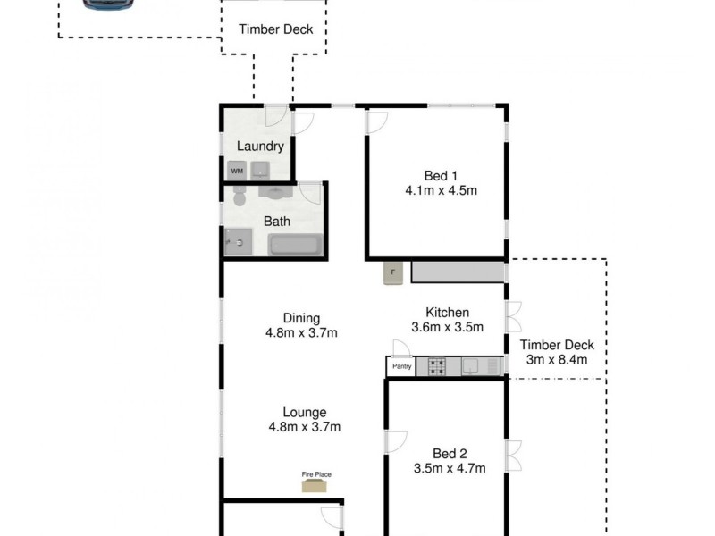 56 James Street, Dunoon NSW 2480 Floorplan