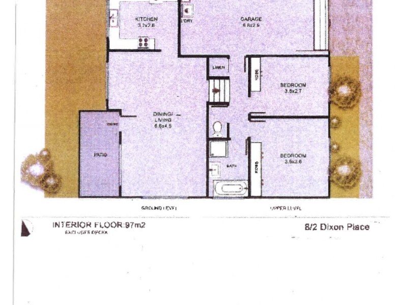 8/2 Dixon Place, Lismore Heights NSW 2480 Floorplan