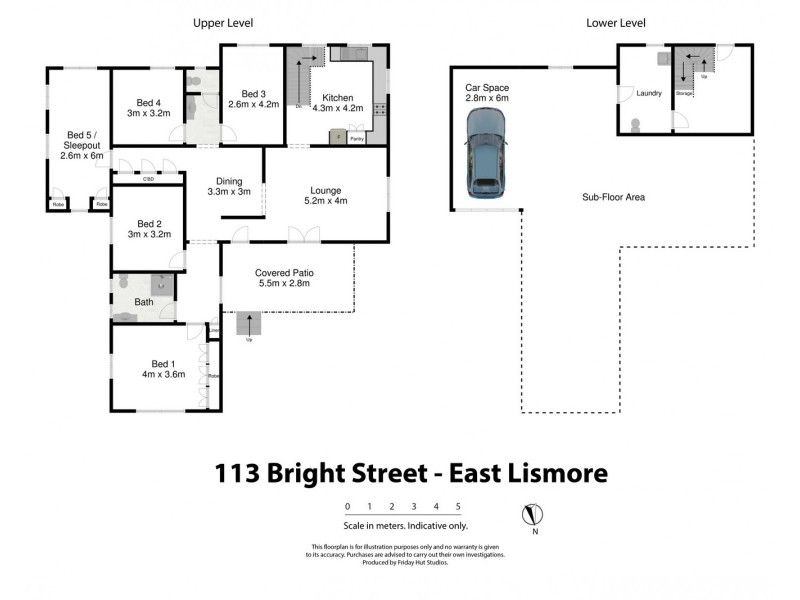 113 Bright Street, East Lismore NSW 2480 Floorplan