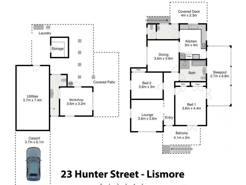 23 Hunter Street, Lismore NSW 2480 Floorplan