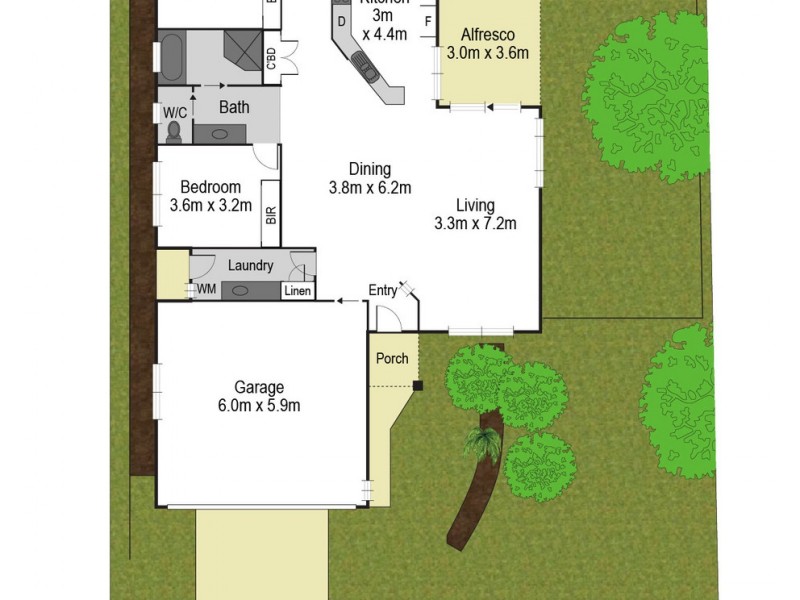 1 Castlereagh Court, Goonellabah NSW 2480 Floorplan