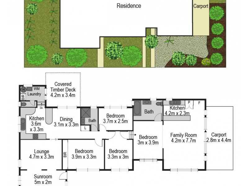 107 Military Road, East Lismore NSW 2480 Floorplan