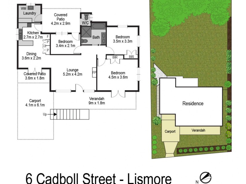 6 Cadboll Street, Lismore Heights NSW 2480 Floorplan