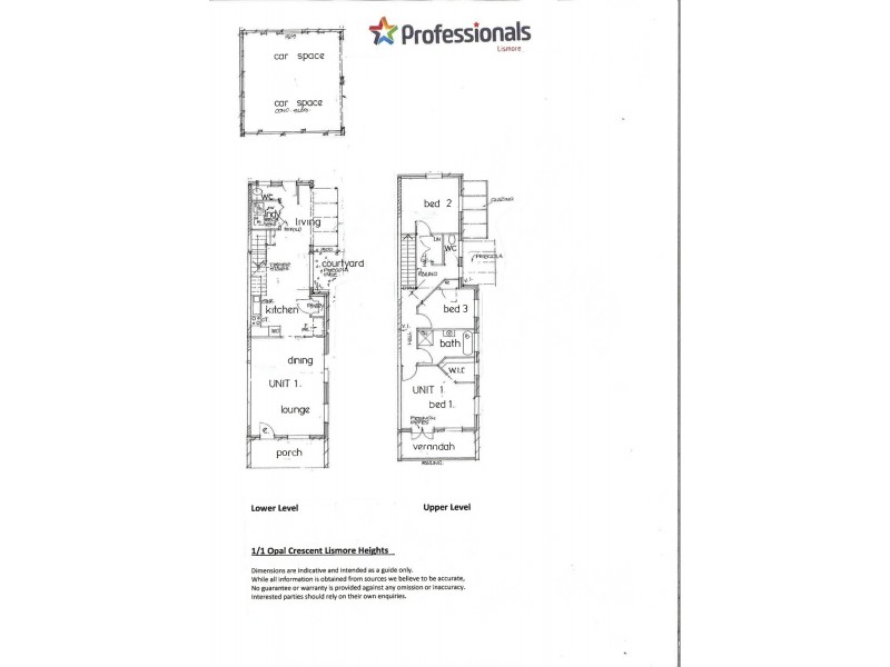 1/1 Opal Crescent, Lismore Heights NSW 2480 Floorplan
