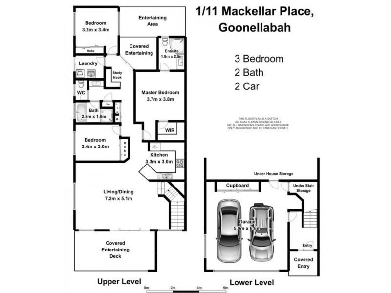 1/11 Mackellar Place, Goonellabah NSW 2480 Floorplan