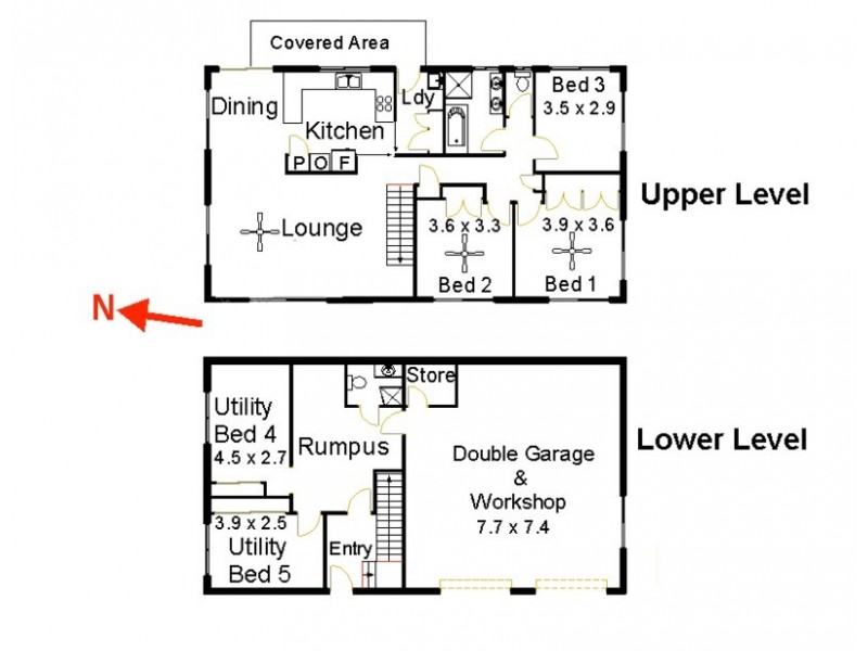 7 Greenwood Crescent, Lismore NSW 2480 Floorplan