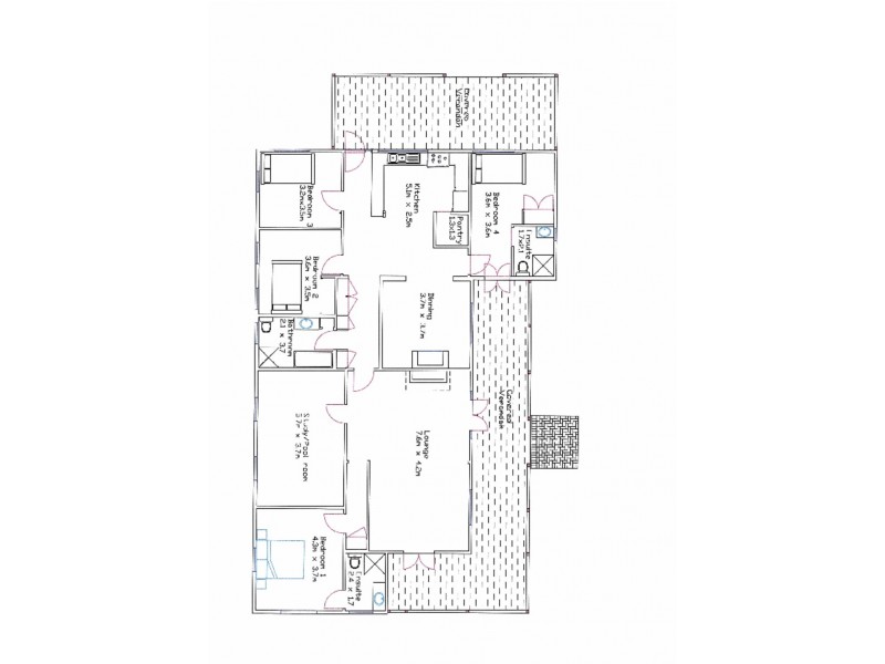 624 Tuntable Creek Road, The Channon NSW 2480 Floorplan