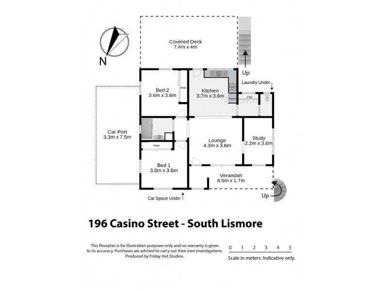 196 Casino Street, South Lismore NSW 2480 Floorplan