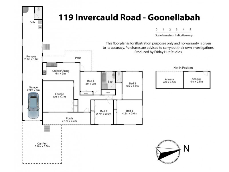 119 Invercauld Road, Goonellabah NSW 2480 Floorplan