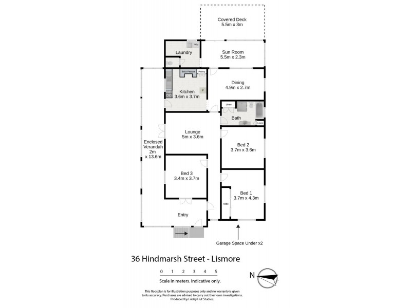 36 Hindmarsh Street, Lismore NSW 2480 Floorplan