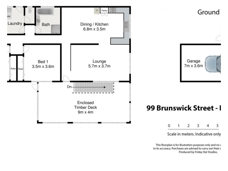 99 Brunswick Street, Lismore NSW 2480 Floorplan