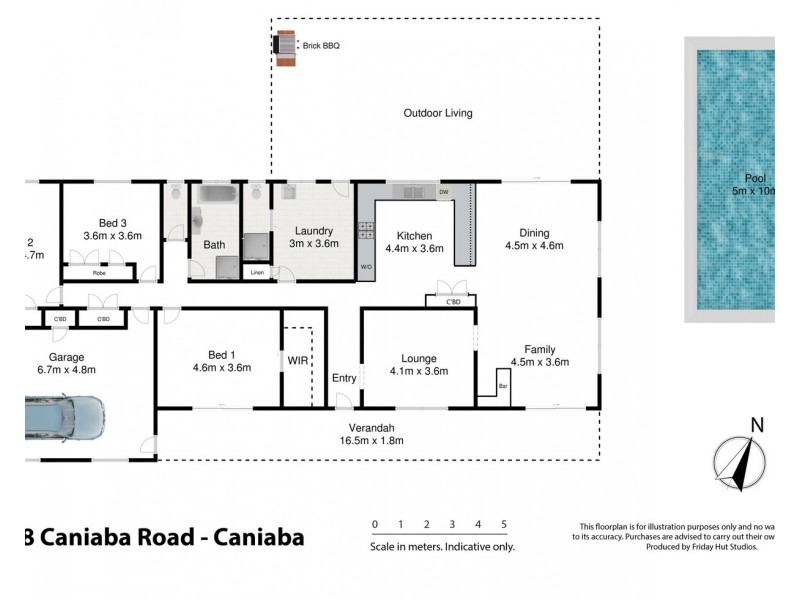 878 Caniaba Road, Caniaba NSW 2480 Floorplan