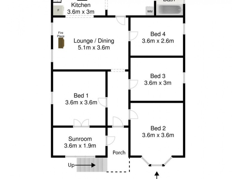 50 Casino Street, South Lismore NSW 2480 Floorplan