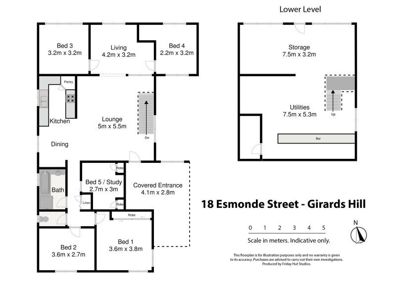 18 Esmonde Street, Girards Hill NSW 2480 Floorplan
