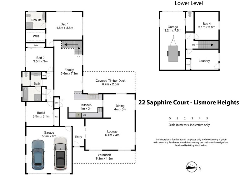 22 Sapphire Court, Lismore Heights NSW 2480 Floorplan