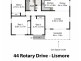 44 Rotary Drive, Lismore Heights NSW 2480 Floorplan