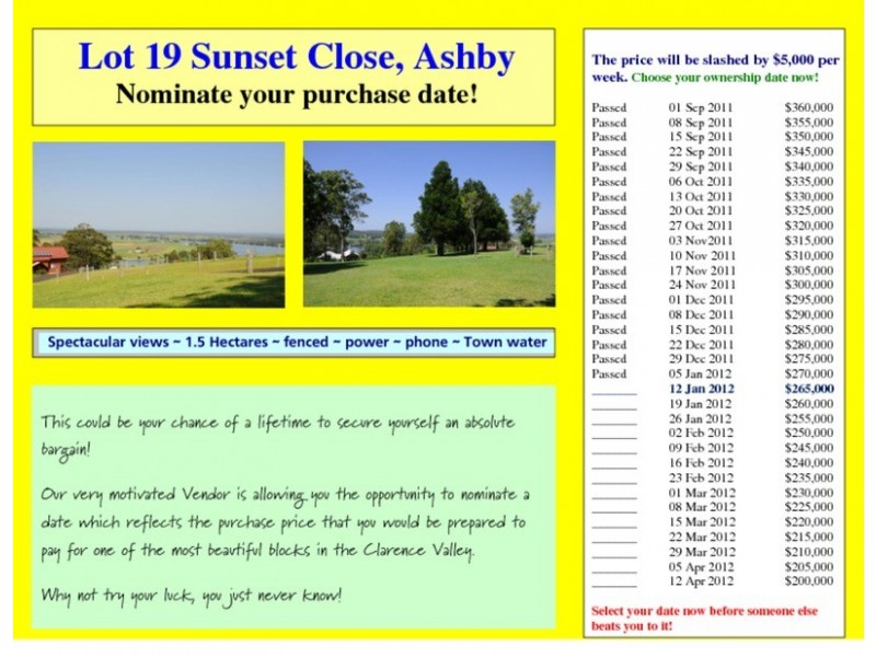 Lot 19 Sunset Close, Ashby NSW 2463