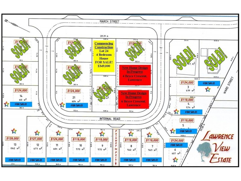 Lot 3 to Lot 21 Bryce Crescent, Lawrence NSW 2460