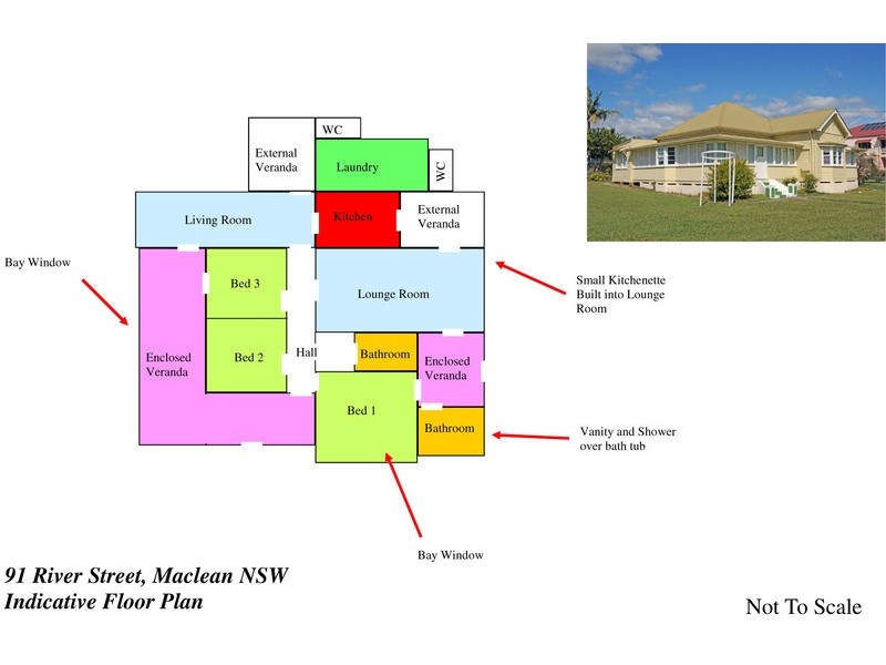 91 River Street, Maclean NSW 2463 Floorplan