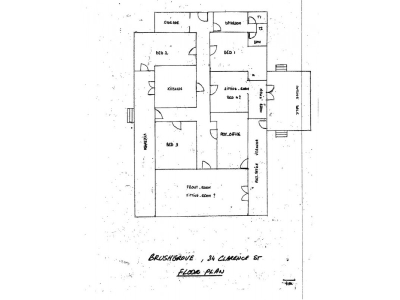 34 Clarence Street, Brushgrove NSW 2460 Floorplan