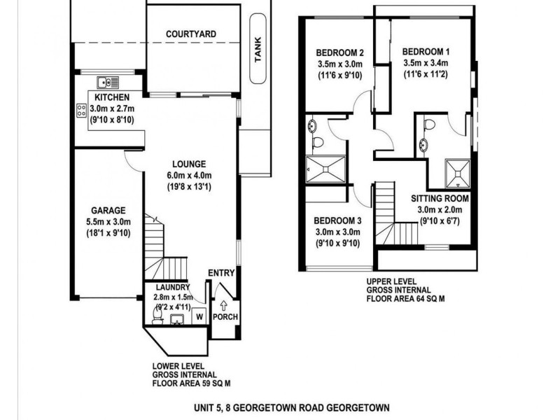 5/8 Georgetown Road, Georgetown NSW 2298 Floorplan