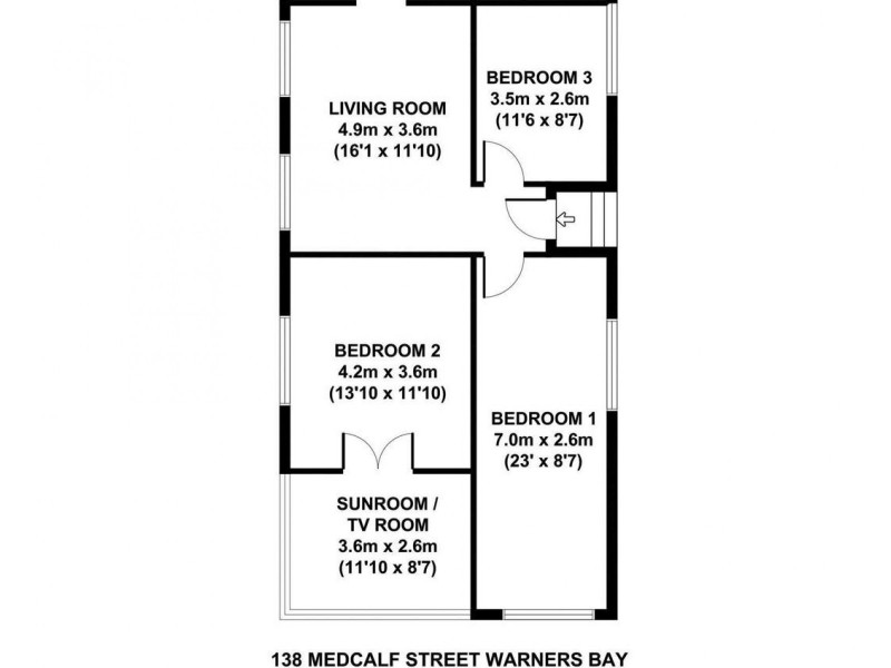 138 Medcalf Street, Warners Bay NSW 2282 Floorplan