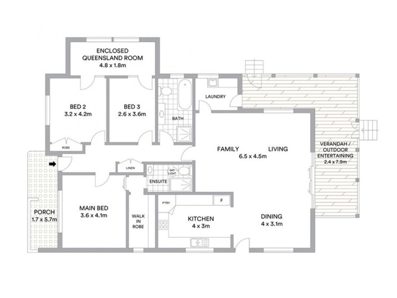 14 Fourth Street, Cardiff South NSW 2285 Floorplan