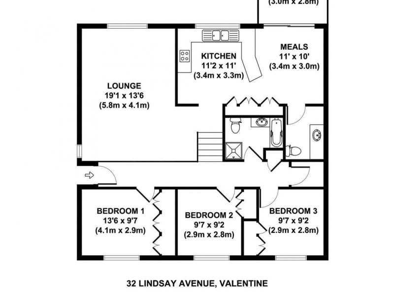 32 Lindsay Avenue, Valentine NSW 2280 Floorplan
