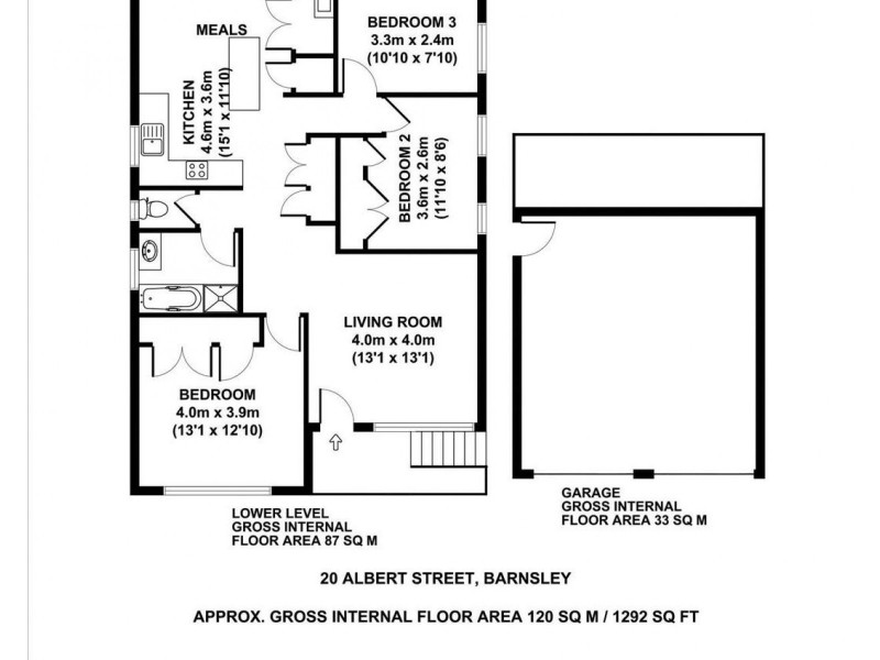 20 Albert Street, Barnsley NSW 2278 Floorplan
