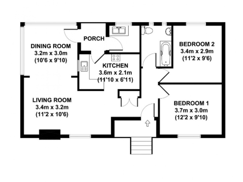 447 Main Road, Glendale NSW 2285 Floorplan