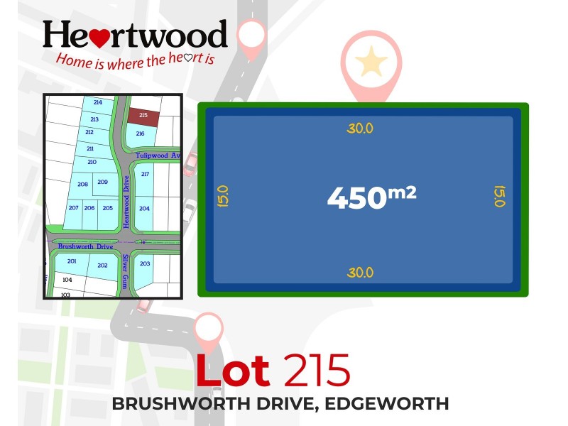 Lot 215 Heartwood Drive, Edgeworth NSW 2285