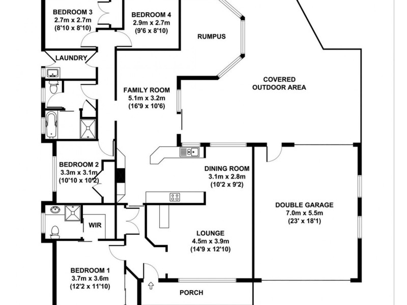 7  Outlook Close, Mount Hutton NSW 2290 Floorplan