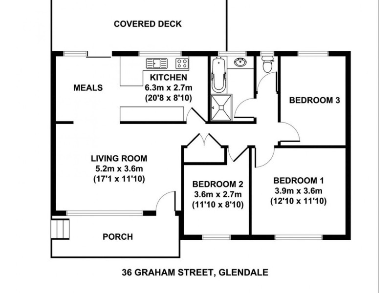 36 Graham Street, Glendale NSW 2285 Floorplan