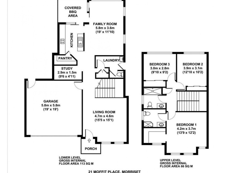 21 Moffit Place, Morisset NSW 2264 Floorplan