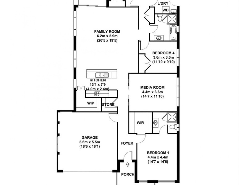 25 Lamb Street, Boolaroo NSW 2284 Floorplan