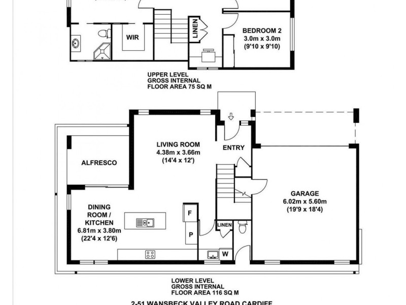 2/51 Wansbeck Valley Road, Cardiff NSW 2285 Floorplan