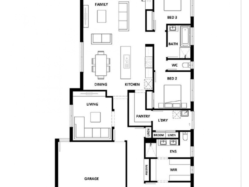 Lot/201 Brushworth Drive, Edgeworth NSW 2285 Floorplan