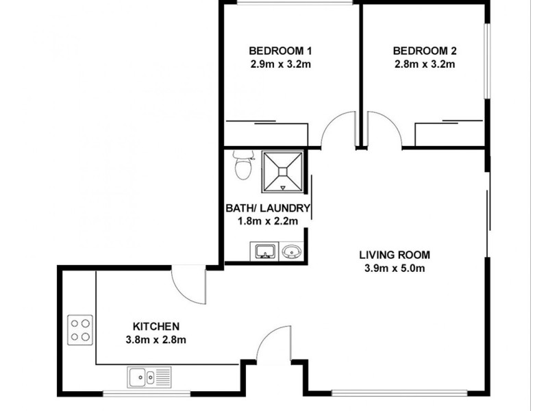 14A Lees Street, Charlestown NSW 2290 Floorplan