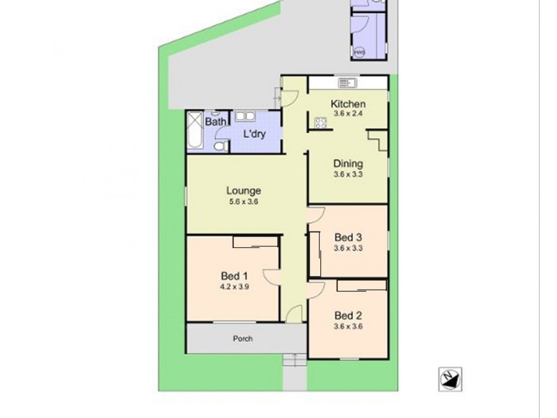 133 Parry Street, Newcastle West NSW 2302 Floorplan