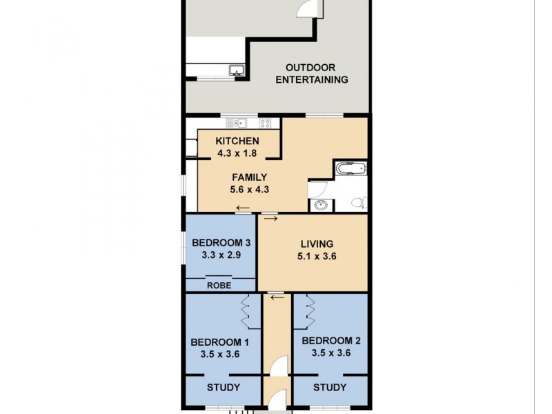 5 Ingall Street, Mayfield NSW 2304 Floorplan