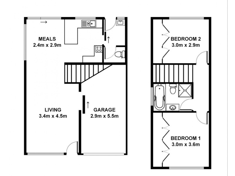 4/16 Thomas Street, Cardiff NSW 2285 Floorplan
