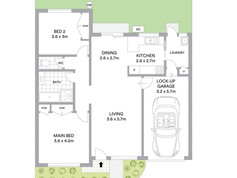 3/2 Teramby Road, Hamilton NSW 2303 Floorplan