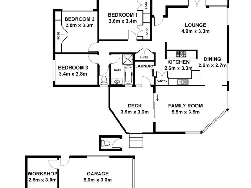 12A Croudace Bay Road, Belmont NSW 2280 Floorplan