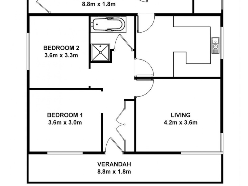 16  Gillian Crescent, Cardiff NSW 2285 Floorplan