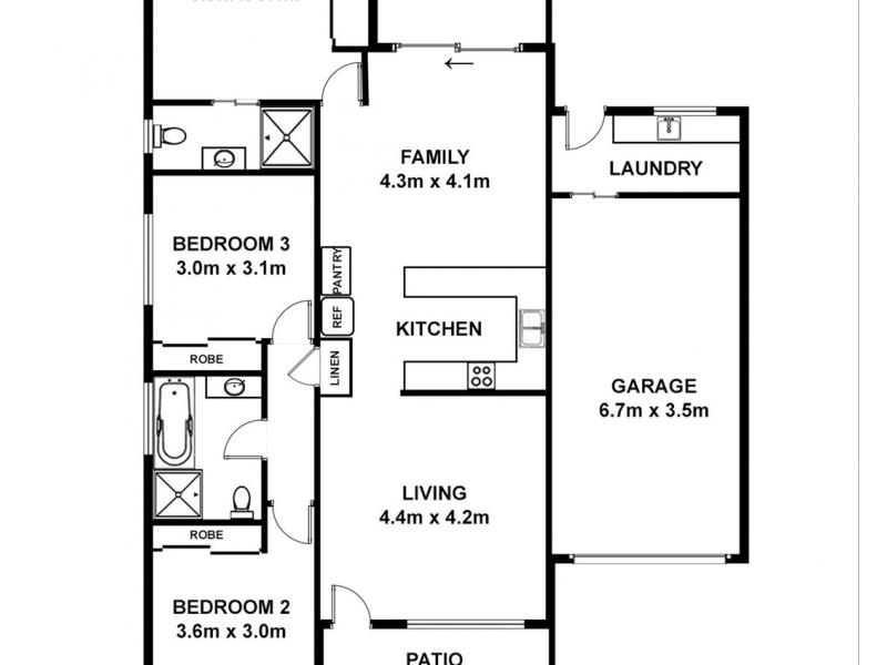 1 Tulipwood Avenue, Edgeworth NSW 2285 Floorplan