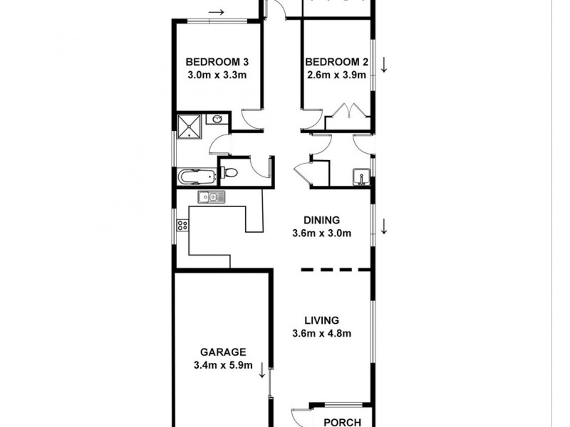 2/4 Simpson Court, Mayfield NSW 2304 Floorplan