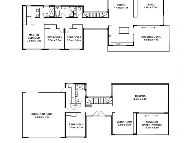 2 Edith Street, Marks Point NSW 2280 Floorplan